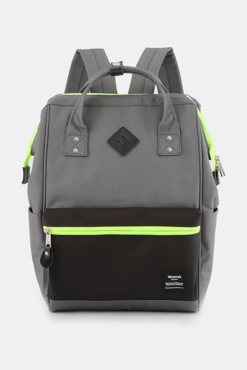 Himawari Contrast Waterproof Backpack Bag with Reinforced Edges - Love Salve